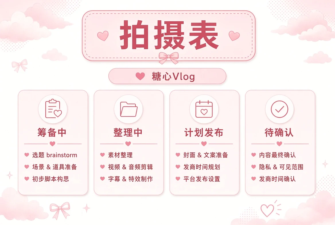 拍摄计划主题视觉